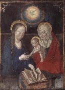 unknow artist Virgin and Child with St Anne Sweden oil painting artist